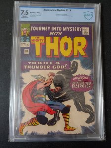 JOURNEY INTO MYSTERY #118 CBCS 7.5 1ST APPEARANCE OF THE DESTROYER