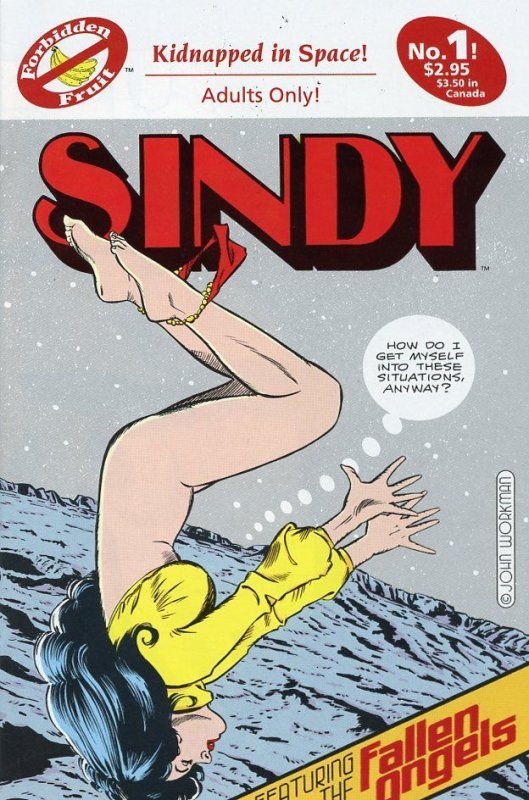 Sindy #1 1991 Forbidden Fruit Adult Comic Book VF- 7.5