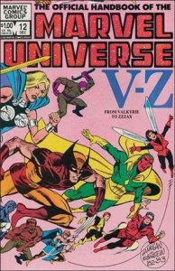 Official Handbook of the Marvel Universe (1983) 12-A  FR
