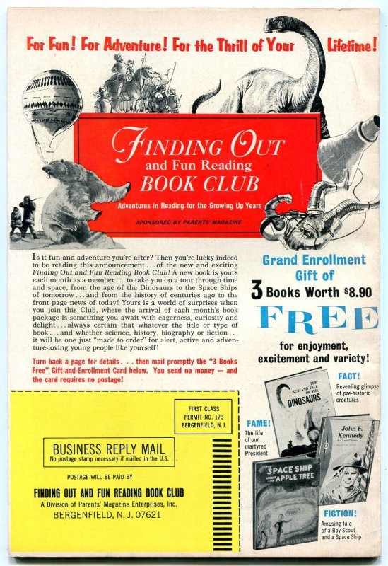 True Comics And Adventure Stories #1 HOUDINI PARACHUTES '65 VF