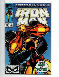 Iron Man 2PC #258-259 - Direct Edition - Armor Wars II (VF/NM) 1990