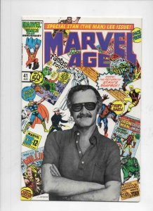 MARVEL AGE #41, VF, Stan Lee, 1985 1986 more in store