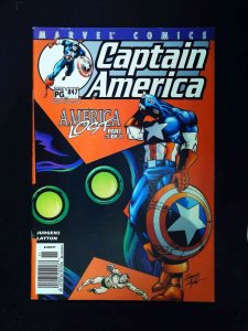 Captain America #47 (3Rd Series) Marvel Comics 2001 Vf+ Newsstand