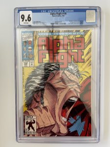 ALPHA FLIGHT #106 CGC 9.6 - Northstar Revealed, 1st App Major (1992)