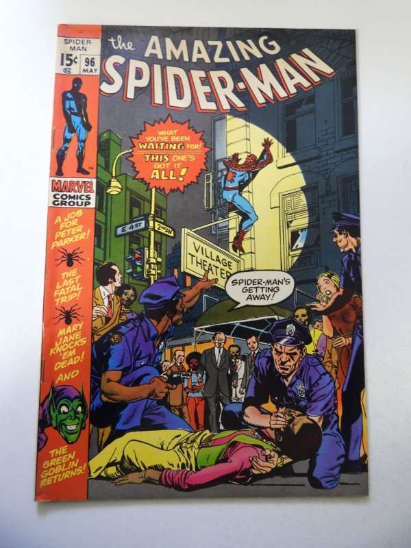 The Amazing Spider-Man #96 (1971) VG Condition moisture stain bc
