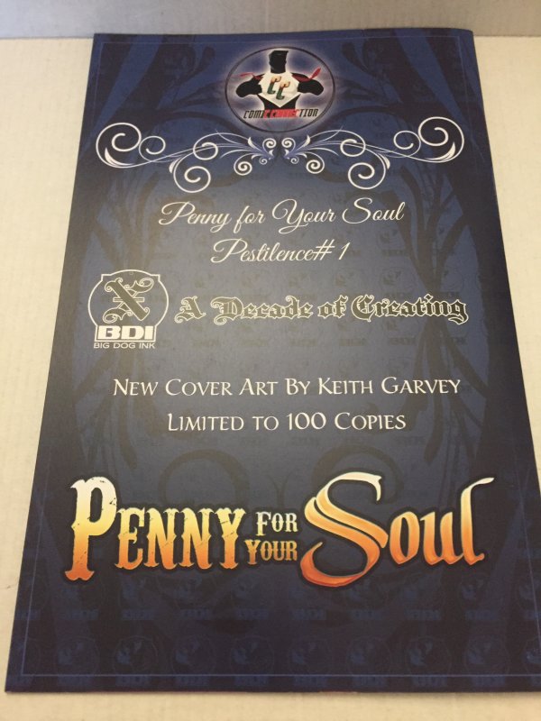 2022 BDI Penny For Your Soul Pestilence Keith Garvey Virgin #1 Limited100