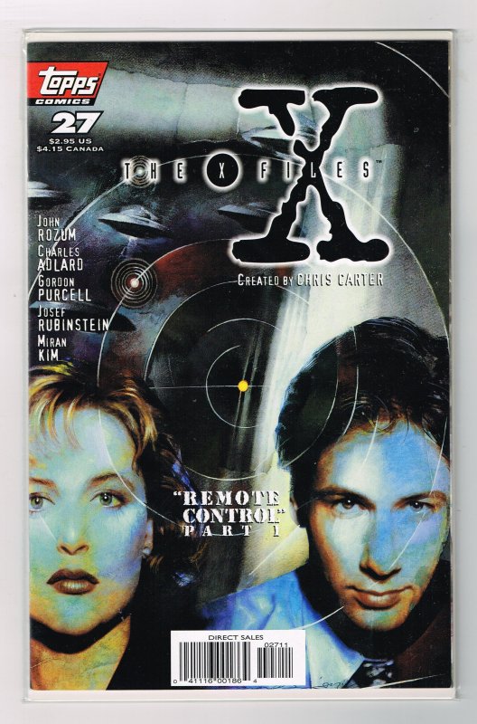 X-Files #27 Remote Control  (1997) Part 1   Topps