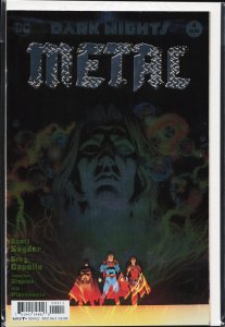 Dark Nights: Metal #4 Second Print Cover (2018) Justice League