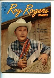 ROY ROGERS #26-1950-WESTERN-PHOTO COVERS-TRIGGER-BULLET-vg