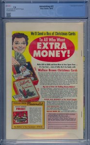 ASTONISHING #42 CGC 7.0 CARL BURGOS COVER