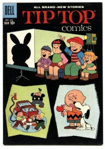 TIP TOP #221 1960-DELL-CHARLIE SCHULZ-NANCY-SLUGGO-High grade