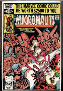 Micronauts #21 (1980) Micronauts / Enigma Force
