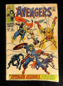 Avengers #58 2nd Appearance Vision!