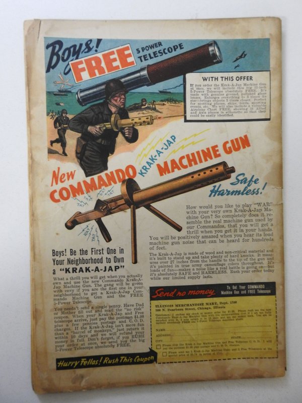 The Black Terror #3 (1943) GD+ Condition