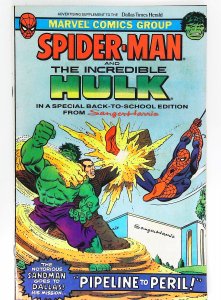 Amazing Spider-Man and the Incredible Hulk (Supplement to the Dallas Times He...