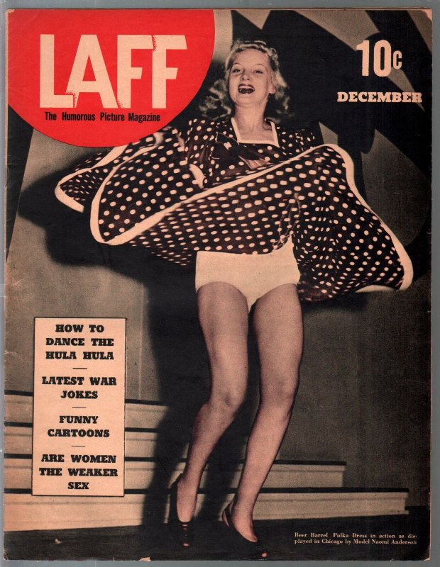 Laff 12/1939-Priscilla art-cheesecake pix-jokes-cartoons-