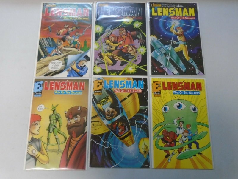 Lensman 2 sets 13 different issues 6.0 FN (1990)