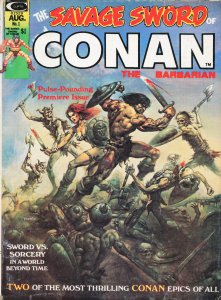 The Savage Sword of Conan #1 (1974) Conan
