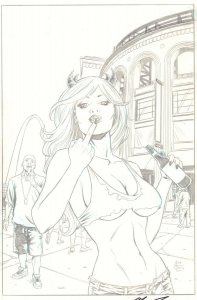 Grimm Fairy Tales Annual St. Louis Project Variant Cover '12 art by Anthony Spay