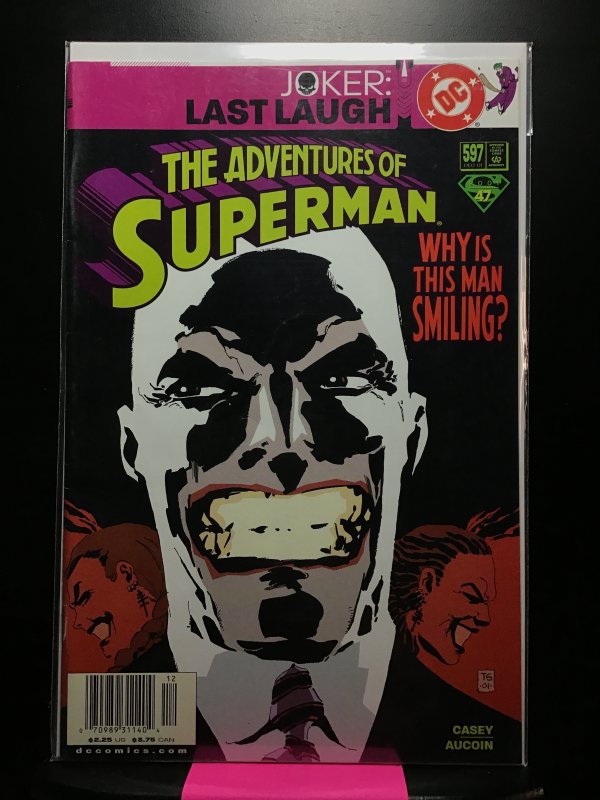 Adventures of Superman #597 Newsstand Edition (2001)