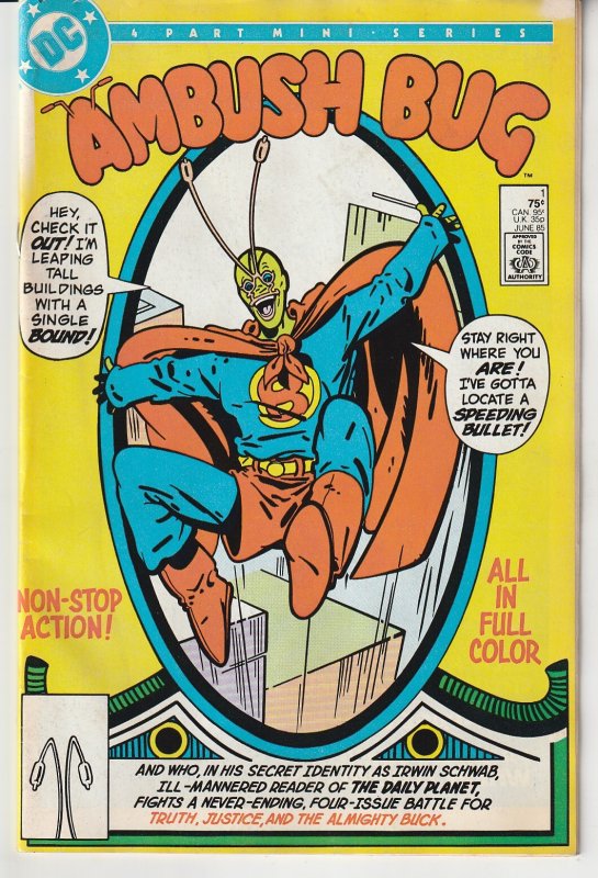 Ambush Bug(mini series, 1985) # 1  In His Own Limited Series !