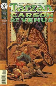 Tarzan/Carson of Venus #4 VF ; Dark Horse | Last Issue