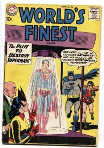 WORLDS FINEST #104 BATWOMAN comic book 1959 DC SUPERMAN BATMAN