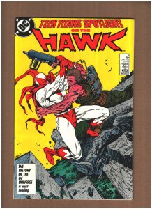 Teen Titans Spotlight #8 DC Comics 1987 HAWK VF/NM 9.0