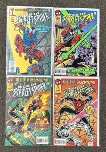 Web Of Scarlet Spider #1,2,3,4 1995 Marvel