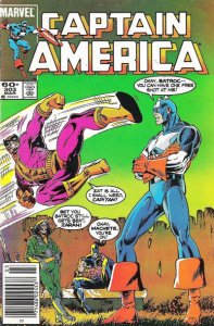 Captain America (1st Series) #303 (Newsstand) VF ; Marvel | Batroc