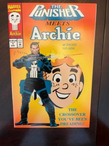 The Punisher meets Archie #1 Die-Cut Cover - 1994 - NM