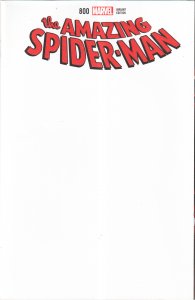 The Amazing Spider-Man #800 Blank Cover (2018) [Key Issue]