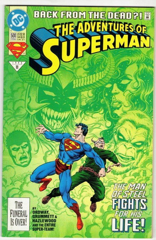 ADVENTURES OF SUPERMAN #500 (VF+) *$3.99 UNLMTD SHIPPING!*