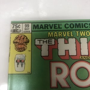 Marvel Two-In-One The Thing (1983) #99 (NM) Canadian Price Variant • Bill Mantlo