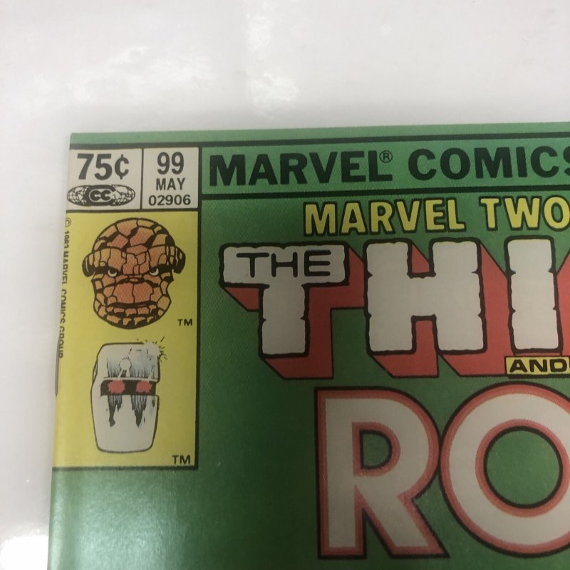 Marvel Two-In-One The Thing (1983) #99 (NM) Canadian Price Variant • Bill Mantlo