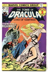 TOMB OF DRACULA #43 BERNI WRIGHTSON-MARVEL-HORROR