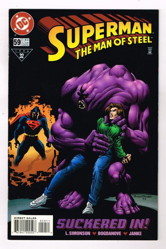 Superman: The Man of Steel #59 (1996)  DC Comics