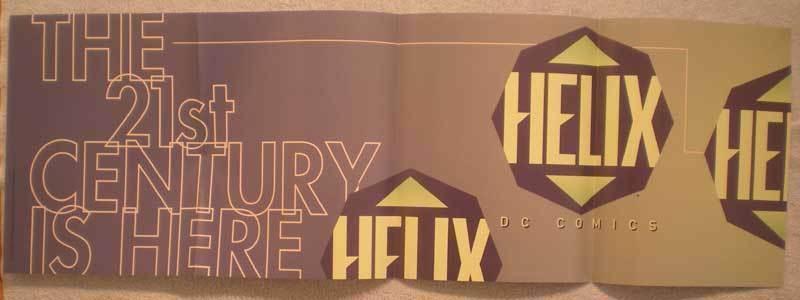 HELIX Promo poster, 34x11, 1996, Unused, more Promos in store