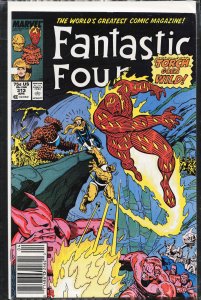 Fantastic Four #313 Newsstand Edition (1988) Fantastic Four