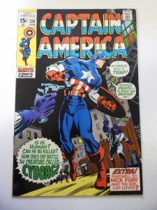 Captain America #124 (1970) FN Condition