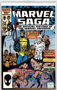 The Marvel Saga The Official History of the Marvel Universe #6 (1986) Marvel ...
