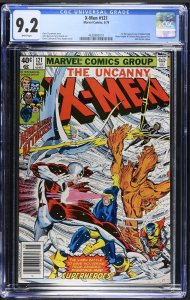 X-Men #121 WHITE Pages CGC 9.2 1st app Alpha Flight 1979 Marvel Comics  Bronze