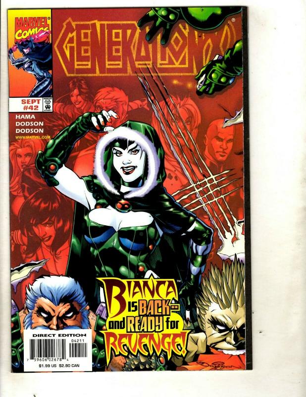 10 Generation X Marvel Comics 42 43 Sp + 1 Age 2 3 4 Annual 97 96 Holiday 4 JF26