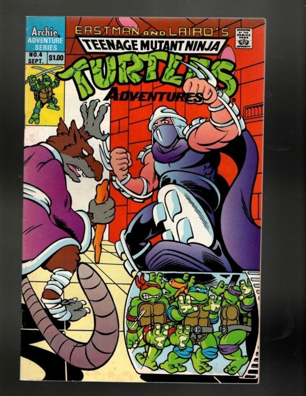 Teenage Mutant Ninja Turtles Adventures (1989 series) #54, NM- (Actual  scan) | Comic Books - Modern Age, Archie Comics, Superhero