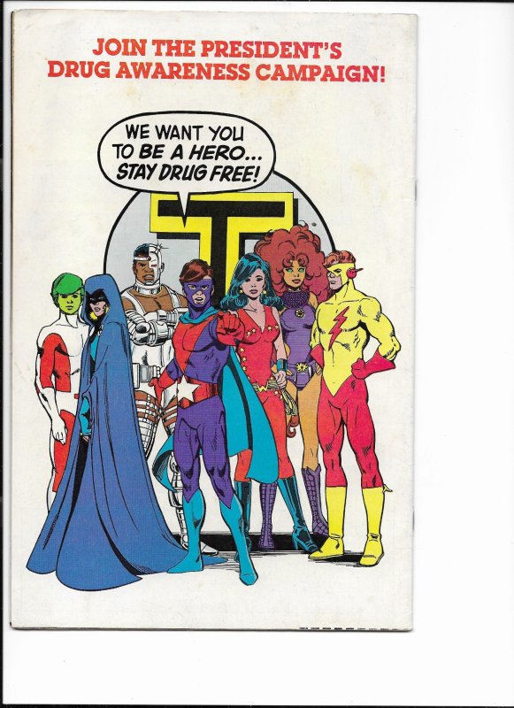 The New Teen Titans (Drug Abuse Awareness) #2  (1983)