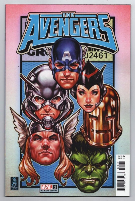 Avengers #1 Mark Brooks Corner Box Variant (Marvel, 2023) NM