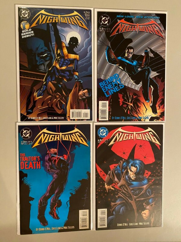 Nightwing set #1-4 8.0 VF (1995 Mini-Series)