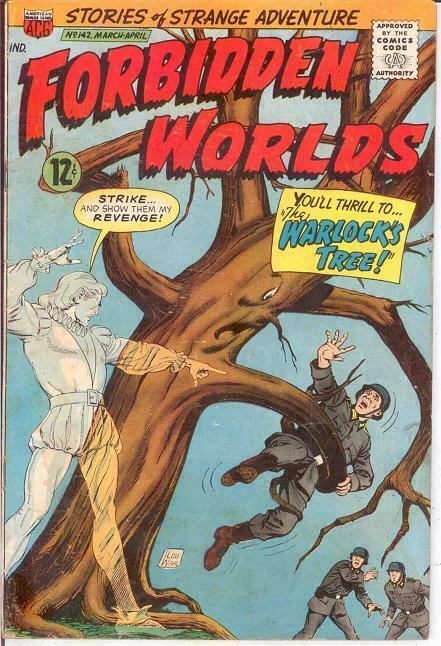 FORBIDDEN WORLDS 142 VG-F  Mar.-Apr. 1967 COMICS BOOK