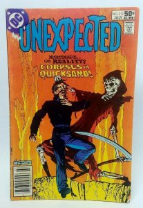 Unexpected #212 (1981) Corpses in Quicksand DC Comics  