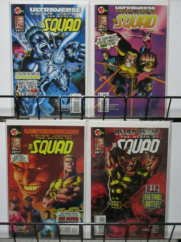 ULTRAVERSE YEAR ZERO DEATH OF THE SQUAD (1994THE SET!